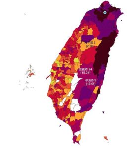 [新冠肺炎防疫] 立馬知道周遭地區確診數 超好用的Covid-19 本土病例地圖！