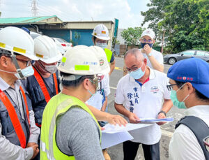 中豐路中山段及聖亭路道路施工造成回堵