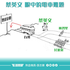 電車難題？ 對蔡英文來說不是難題